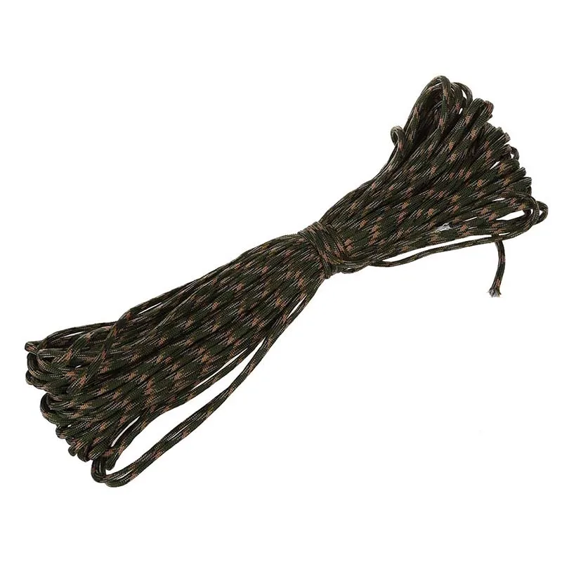 100ft парашютный шнур Paracord 7 Strand Core веревка для выживания/Открытый Отдых/Туризм