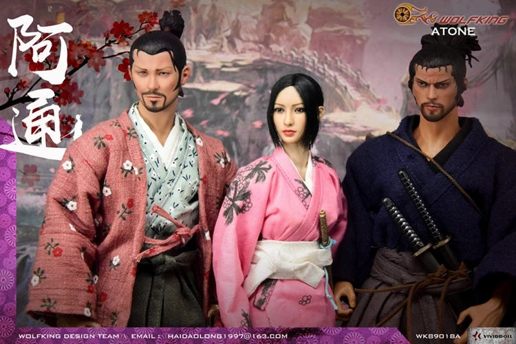 WOLFKING 1/6 WK89018A Япония Женщины Atung фигурка Модель Коллекция 12 дюймов фигурка куклы