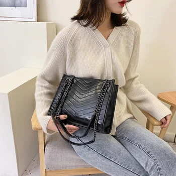 

2020 Large Fashion Women Shoulder Bag Travel Leather Pu Quality Bag Female Luxury Brand Designer Handbags Women Crossbody Bags