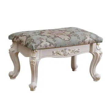 

30%1European entrance door shoes stool household simple foot pedal sofa stool cloth bed tail bench bench