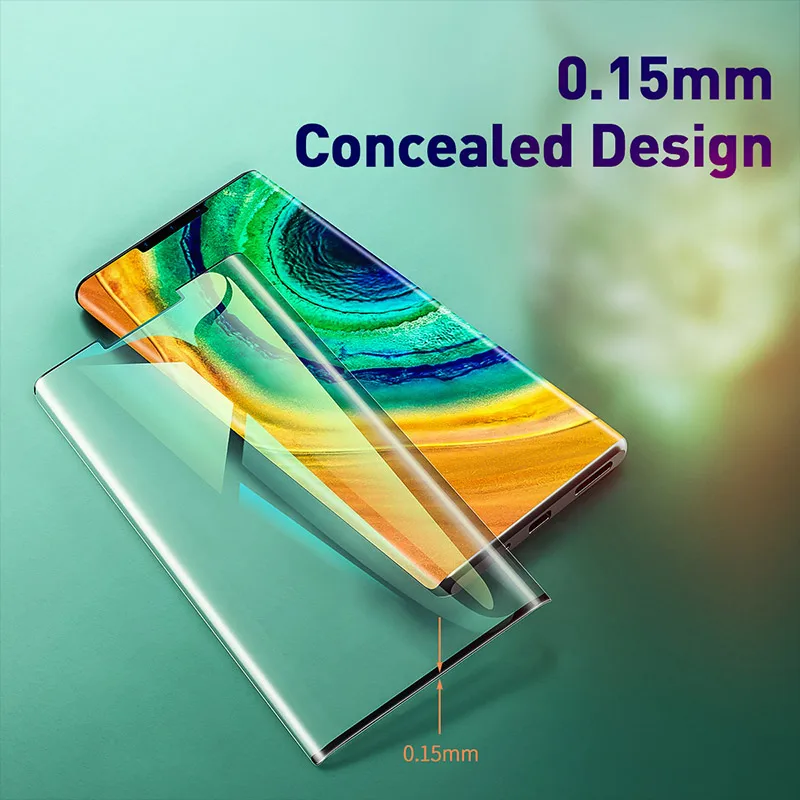 Baseus, 2 шт, Передняя пленка, стекло, полное покрытие, Защита экрана для huawei Mate30 Mate30 Pro, анти сломанная мягкая пленка, защита экрана