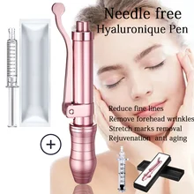 0.3ml Hyaluronic Pen with High density metal Hyaluronzuur pen Hyaluronic acid gel anti-wrinkle meso Mesotherapy Gun face lifting