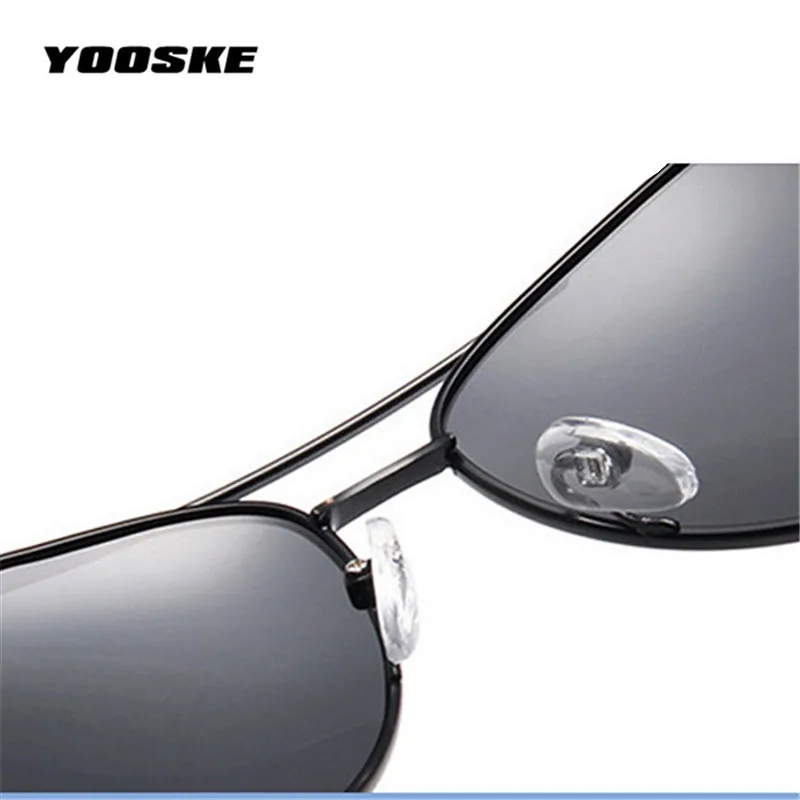 YOOSKE бренд поляризованных солнцезащитных очков Для мужчин женщин Пилот очки
