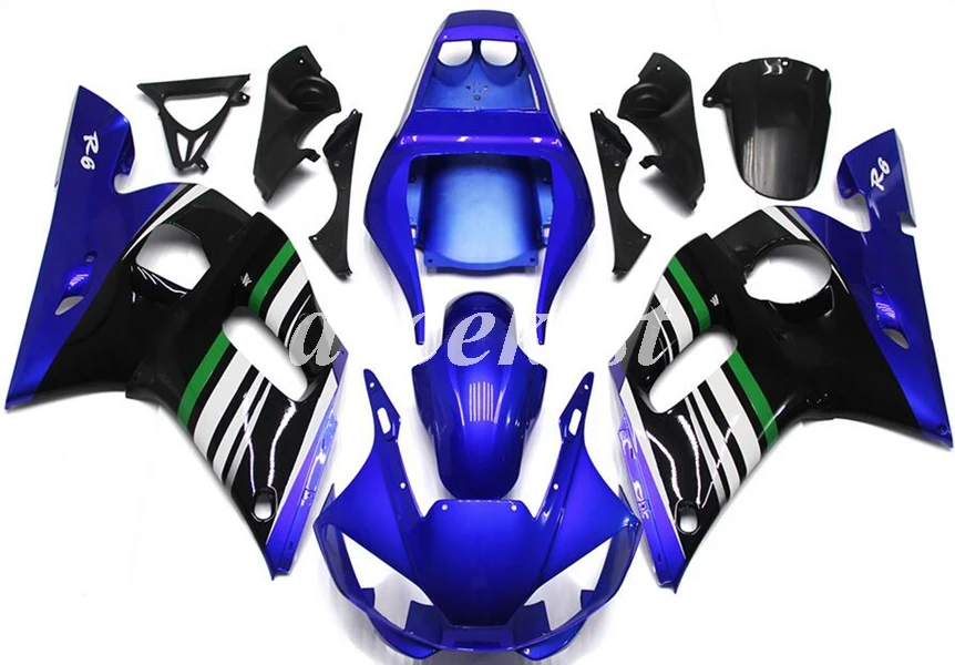Новинка из АБС-пластика для мотоцикла обтекатели комплект подходит для Yamaha YZF-R6 98 99 00 01 02 R6 1998 1999 2000 2001 2002 тела комплект красного и белого цвета