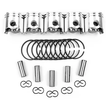 

New 5Pcs/Lot 35Mm Piston Pin Rings Kit For Stihl Fs120 Fs120R Fs300 Bt121 Fs 120 300 Brushcutter Grass Trimmer Spare Parts