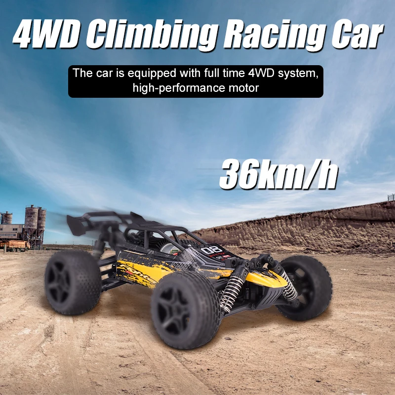G171 2,4 г 1:16 4WD 36 км/ч высокоскоростной альпинистский пульт дистанционного управления внедорожная Пустыня машина гоночная машинка двигатель высокой мощности игрушка подарок для детей