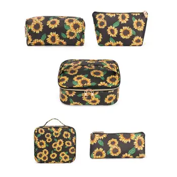 

Multifunctional Cosmetic Makeup Travel Wash Bag Fashion Toiletry Storage Pouch Portable Organizer Make up Case Handbag