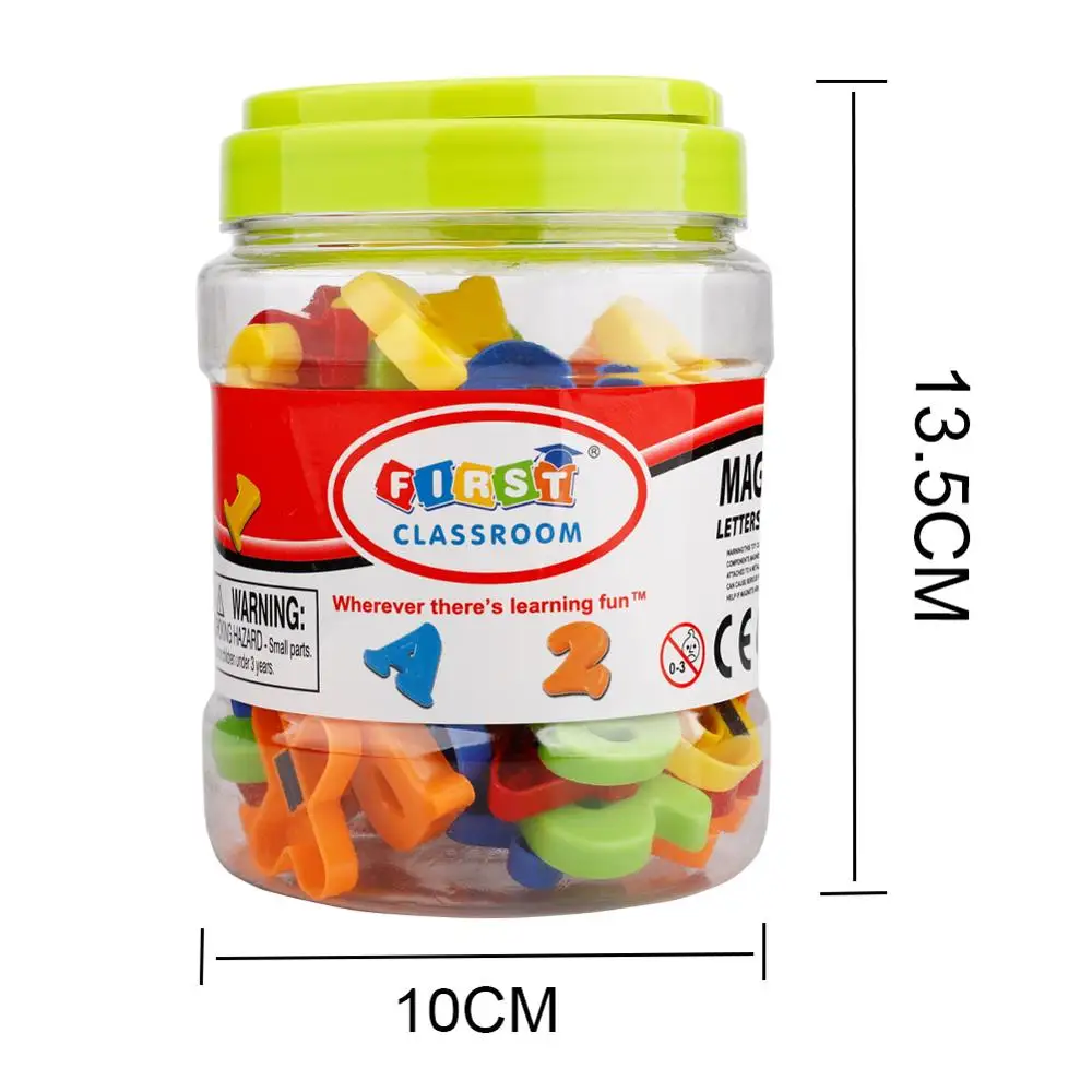 78 шт. магнитные буквы игрушки Набор обучающих игрушек Прямая поставка|Юный