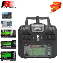 Original flysky FS-i6X 10ch 2.4ghz afhds 2a rc transmissor com FS-iA6B FS-iA10B FS-X6B FS-A8S FS-AI6 receptor para rc avião