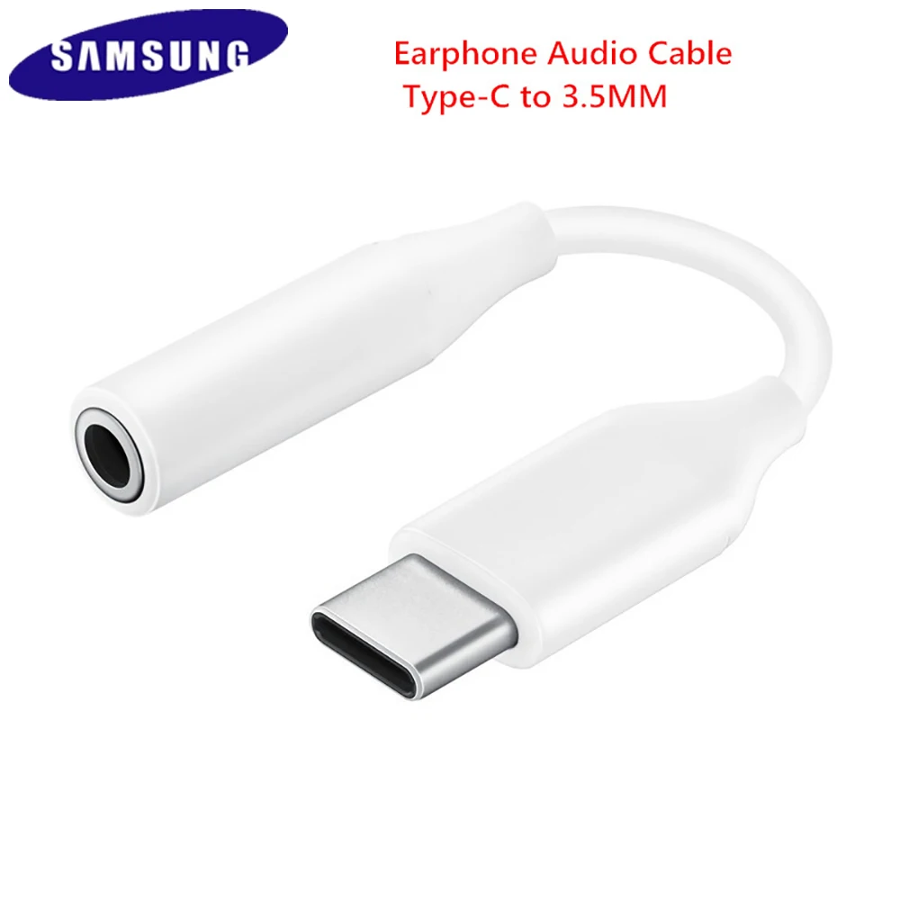Samsung USB C To 3.5mm Headphones Adapter Type C 3.5 Jack Earphone
