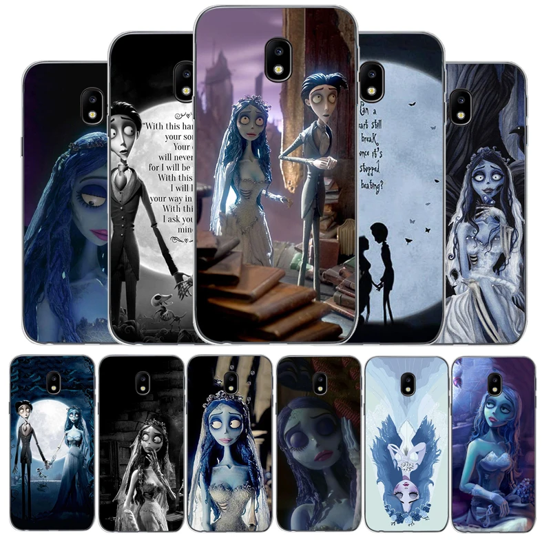 Чехол для телефона Tim Burtons Corpse Bride Samsung J3 J4 J5 J6 J7 J8 Plus 2017 2016 2018 J7MAX Версия США мягкая