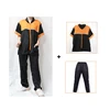 Pet Grooming Clothes Pet Shop Uniforms Blue Not Stained With Hair Gown Anti Static Smock  Anti Hair Trousers Cropped Pants Y0624 5