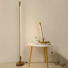 Деревянный светодиодный напольный светильник в скандинавском стиле для гостиной, современный простой Креативный светодиодный светильник для дома, декор для спальни, напольный светильник s