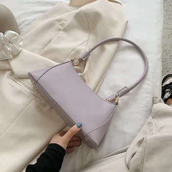 

New Summer Solid Color Female Handbag Small PU Leather Shoulder Bags for Women Luxury Design Ladies' Travel Crossbody Bags Sac