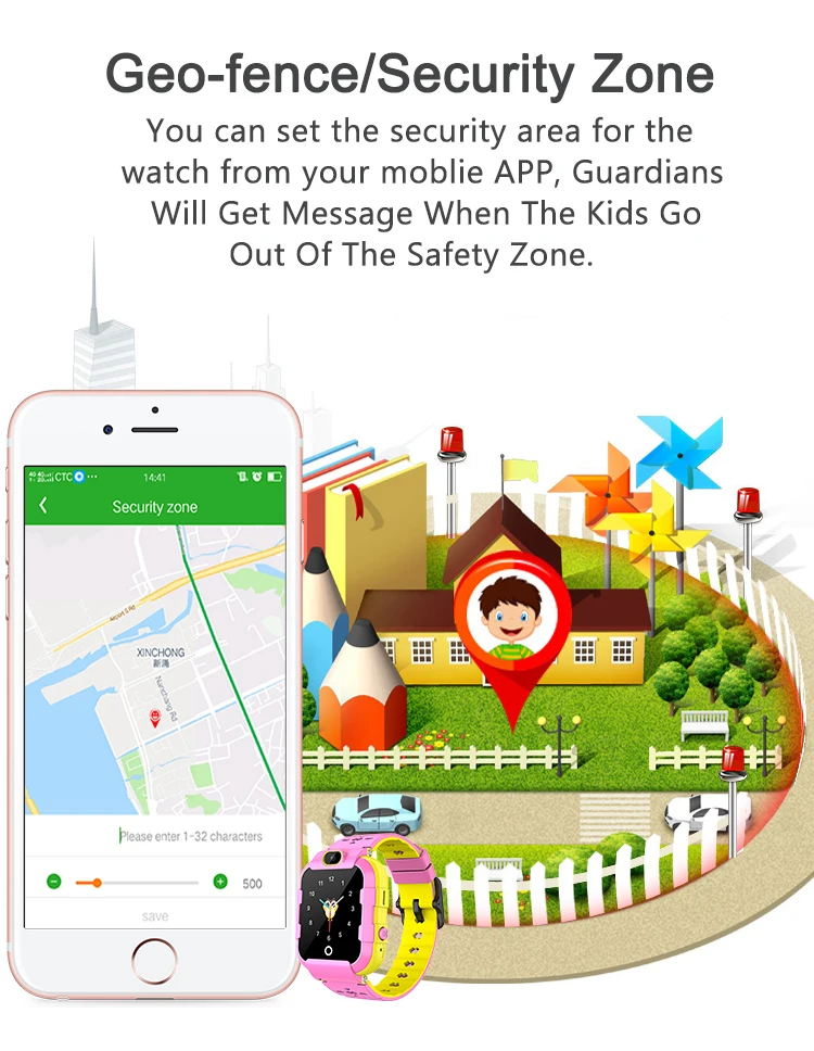 M58 kids gps watch 6)