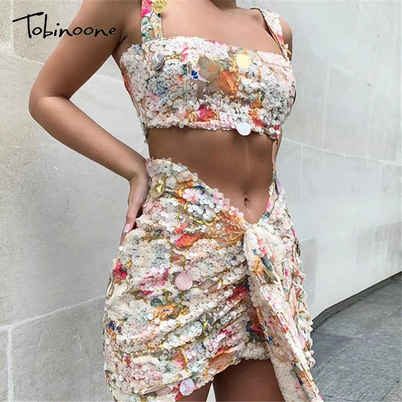

Tobinoone Sequin Party Dress Women Sexy Slash Neck Runway Mini Dresses Ladies Glitter Clubwear Vestido Fashion Ruched Wrap Dress