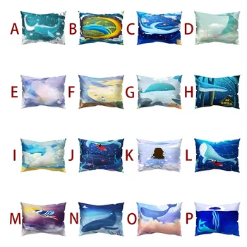 

2020 new hot Print Pillow Case Polyester Sofa Car Cushion Cover Home Decor 30 X 50cm DropshippingHome Selling Accessories