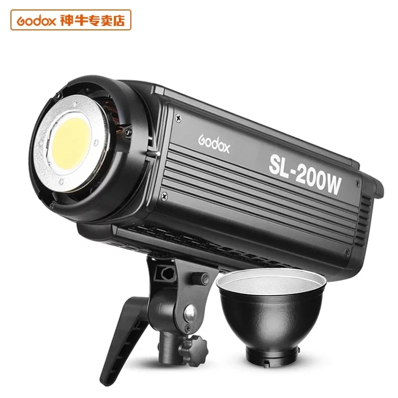 Godox светодиодный светильник SL-60W SL-100W SL-150W SL-200W 5600 к Bowens светодиодный видео светильник непрерывного светильник комплект с светильник подставка софтбокс