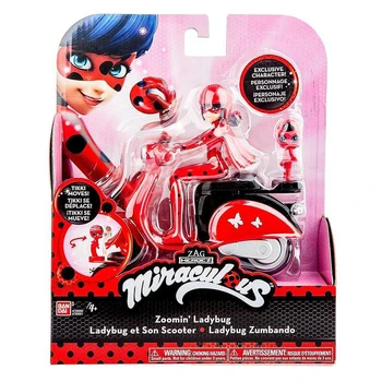 

Doll "Lady Bug" on a scooter