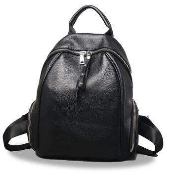 

Real Leather travel bag backpacks women bags school bags genuine leather mini ladies school bags