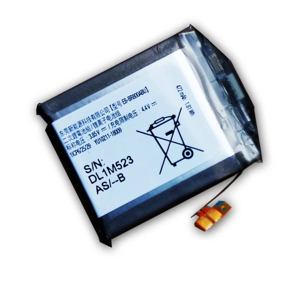 Шестерни S4 Батарея для samsung Шестерни S4 SM-R800 SM-R805 SM-R810 EB-BR800ABU 46 мм с бесплатными инструментами