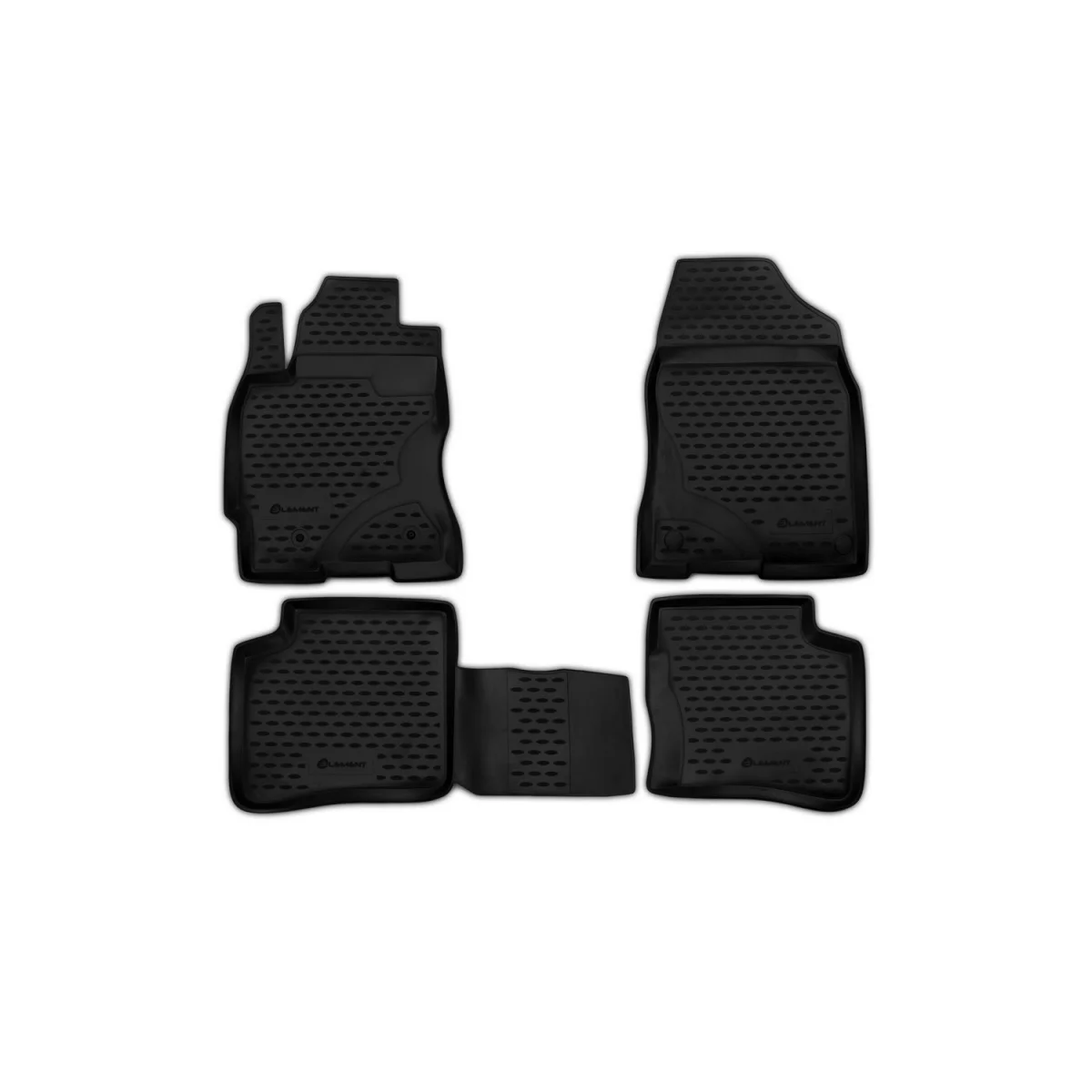 Коврики в салон toyota prius 2003-2009, 4 шт.(полиуретан)(тойота приус