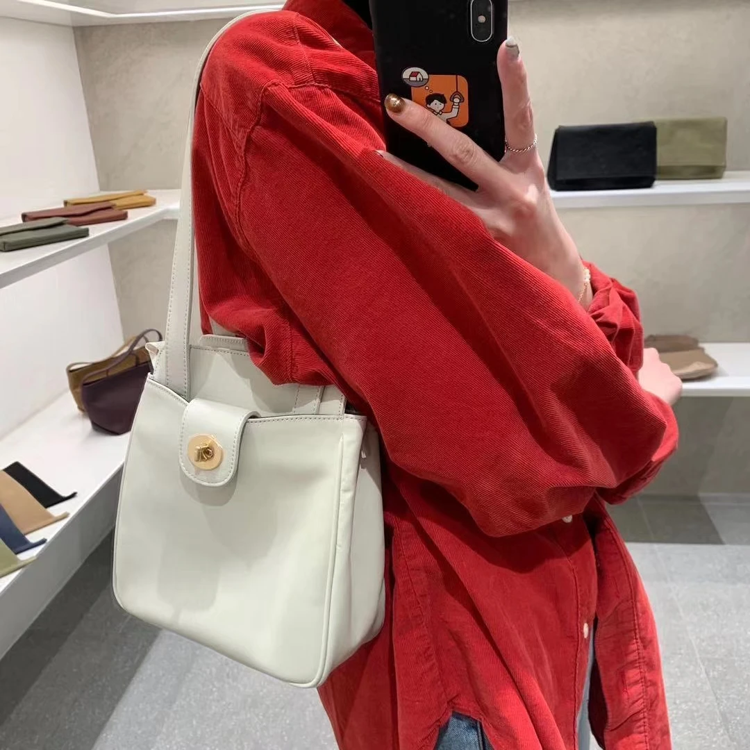 

2020 New Bucket Handbag for Women Luxury Handbags Women Bags Designer Soft Leather Ladies Shoulder Bag Large Capacity Small Bag