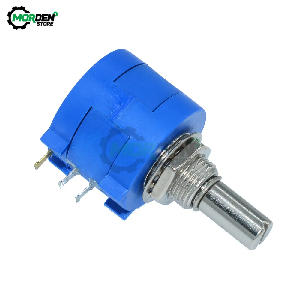 rotary potentiometer 3590S-2-103L 3590S 10K Ohm Precision Multiturn Potentiometer 10 Ring Adjustable Resistor 10 Turns