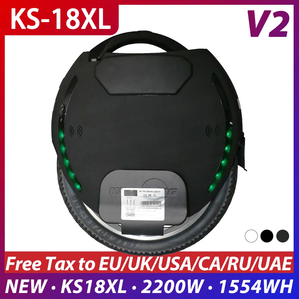 ОДНОКОЛЕСНЫЙ Электрический Одноколесный мотоцикл Orignal ks8xl KS-18XL KS-18L 1554wh 2200 Вт