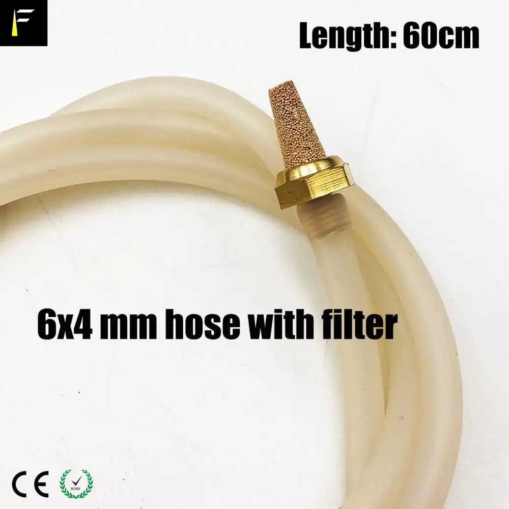 Filters Hose Stage Water Fog Smoke Mist Machine Part Filter with Hose 60cm fog machine filter For Dj Disco Fogger Steam Disinfecting Smoke Machine