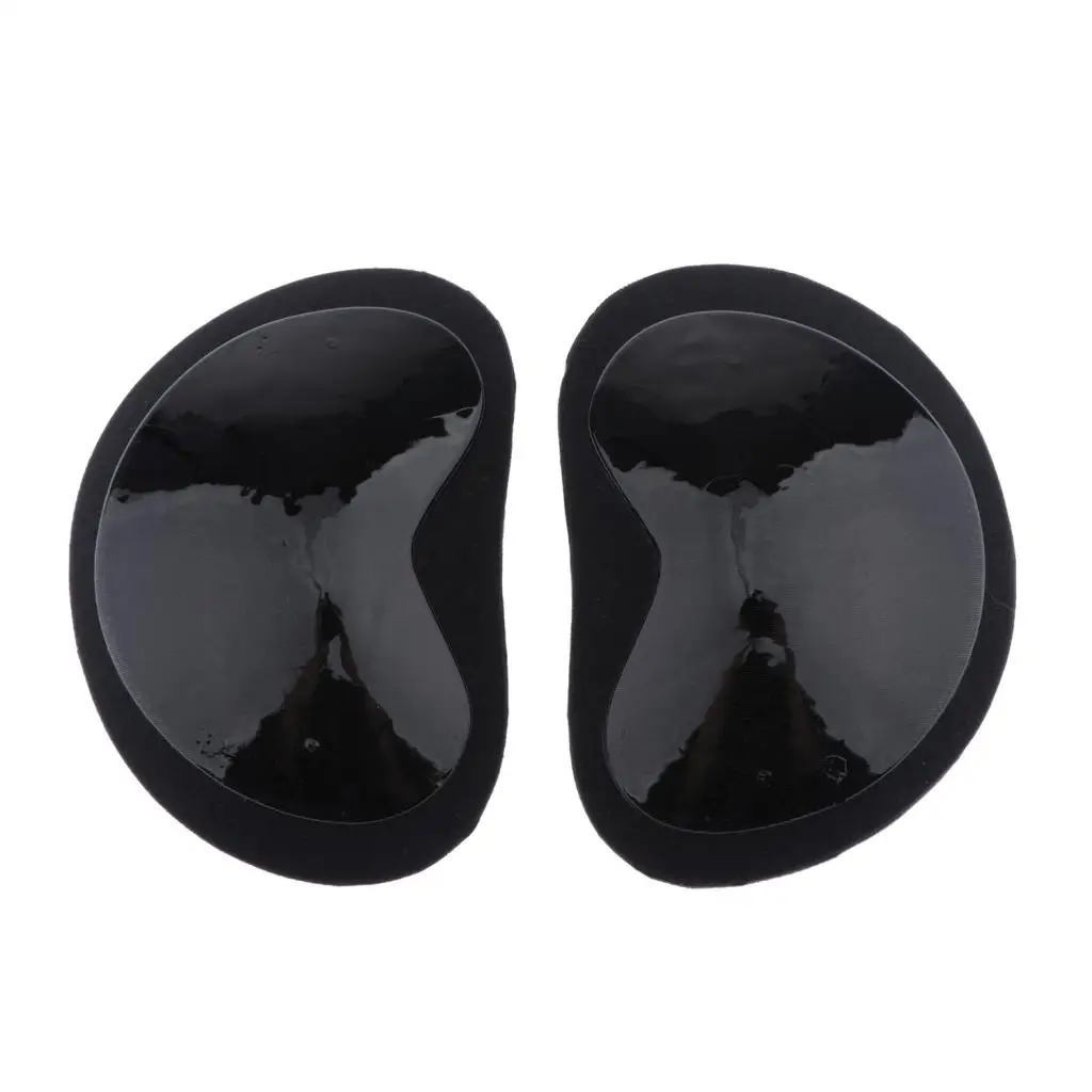 1 Pair Women Self-adhesive Heart-shaped Clear Breast Pads Breast Enhancer Push Up Bra Padding Inserts Cups for Swimsuit Bikini