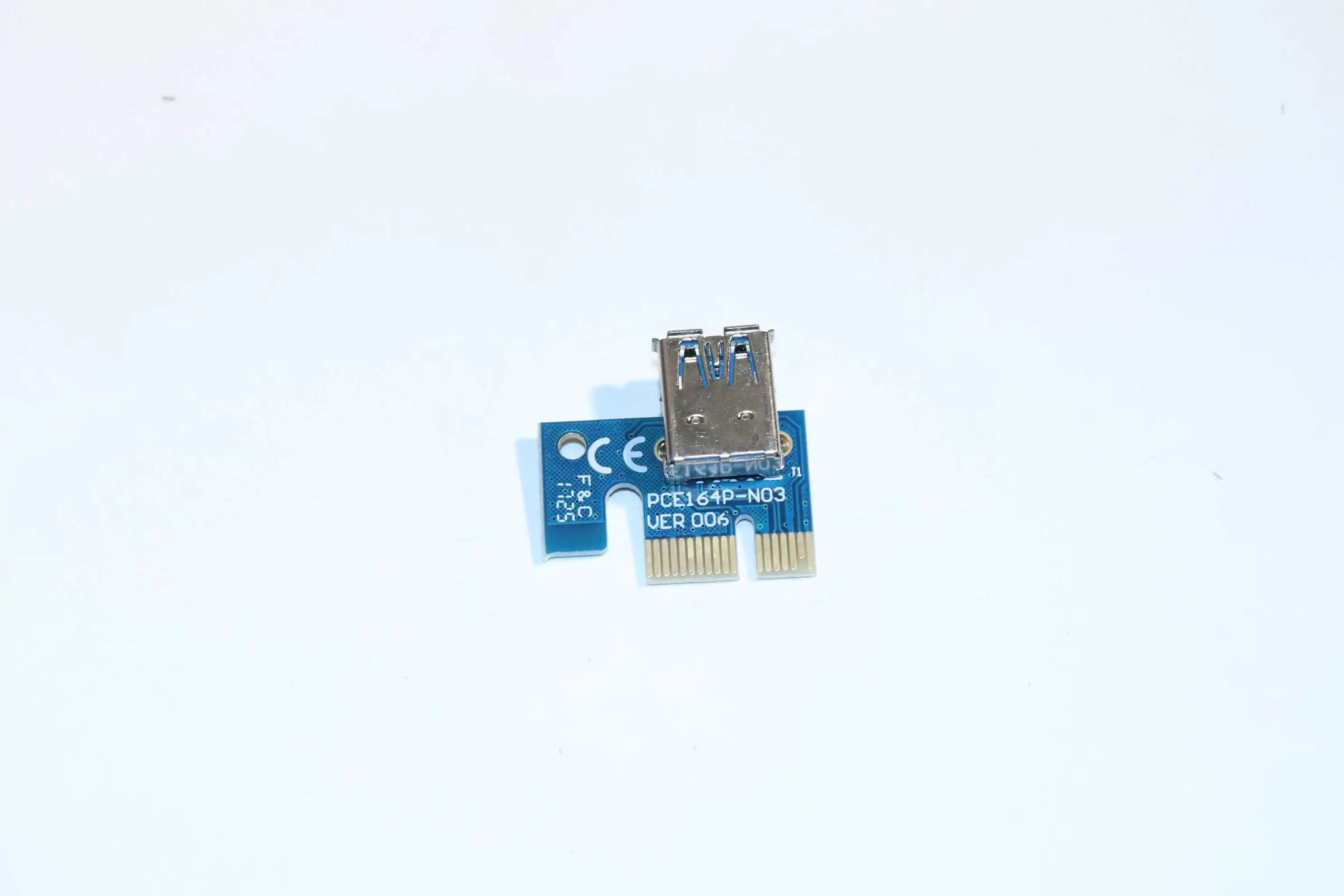 Майнинг видеокарты PCI-E к PCIE удлинитель Riser Card 1X к 16X кабель с 6 Pin к SATA Питание USB 3,0 Шахтерская машина