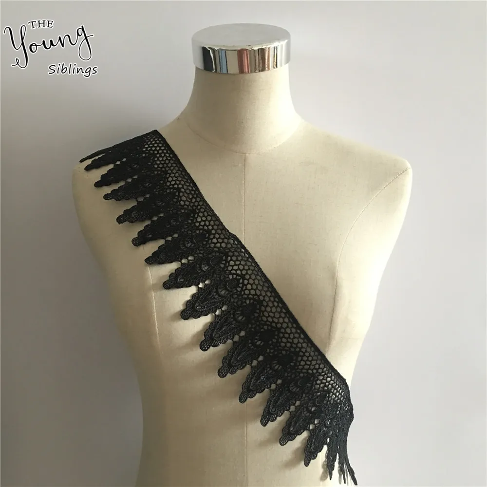 Лидер продаж 15 ярдов красивая кружевная тесьма европейская ткань кружевные