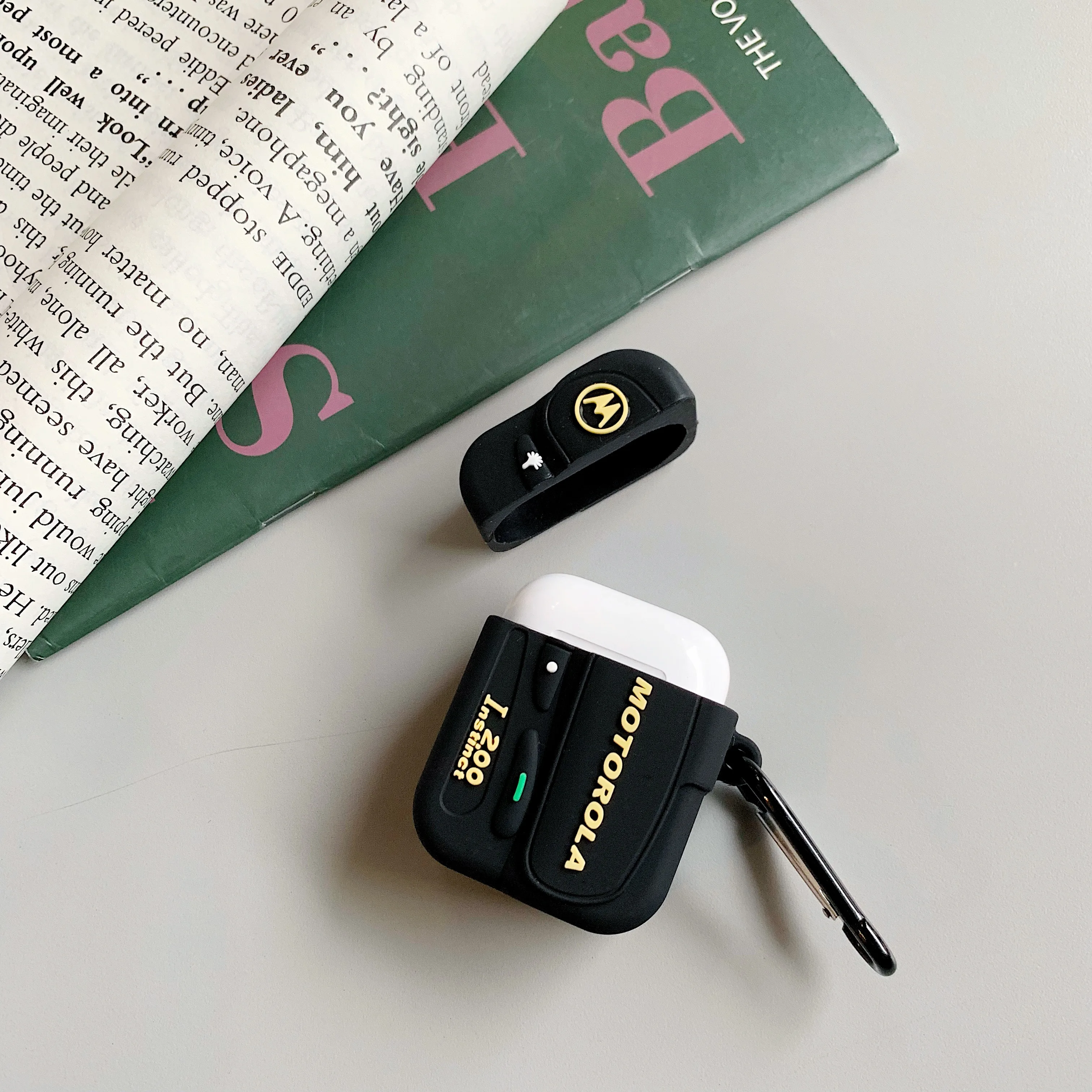 Роскошный силиконовый чехол для Airpods, чехол с милым мультяшным рисунком для Apple Airpods 1, 2, чехол для Air pods, наушники, наушники, чехол Etui