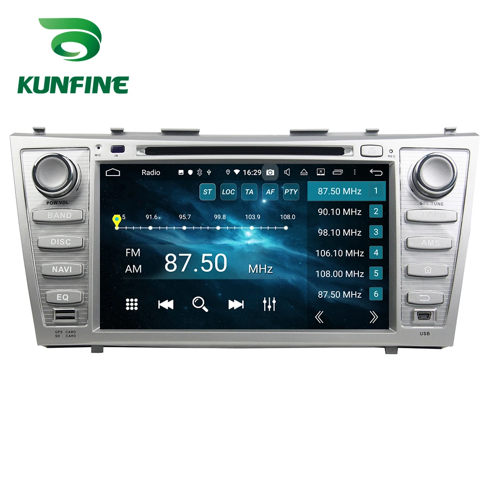 Android 9,0 Восьмиядерный 4 Гб ОЗУ 64 Гб ПЗУ автомобильный DVD gps мультимедийный плеер стерео для Toyota CAMRY 2006-2011 радио головное устройство