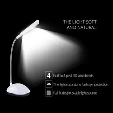 Insts-style светодиодный светильник для студентов с поворотом на 360 градусов, для спальни, для защиты глаз, для чтения, Регулируемая лампа, светящийся светильник