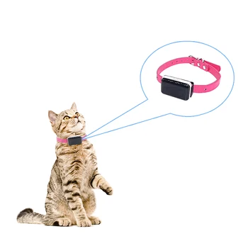 

Mini GPS Premium Pet Collar Tracking Locator with Real-Time Remote Monitoring on Free IPMI Anti-Lost PetTracker