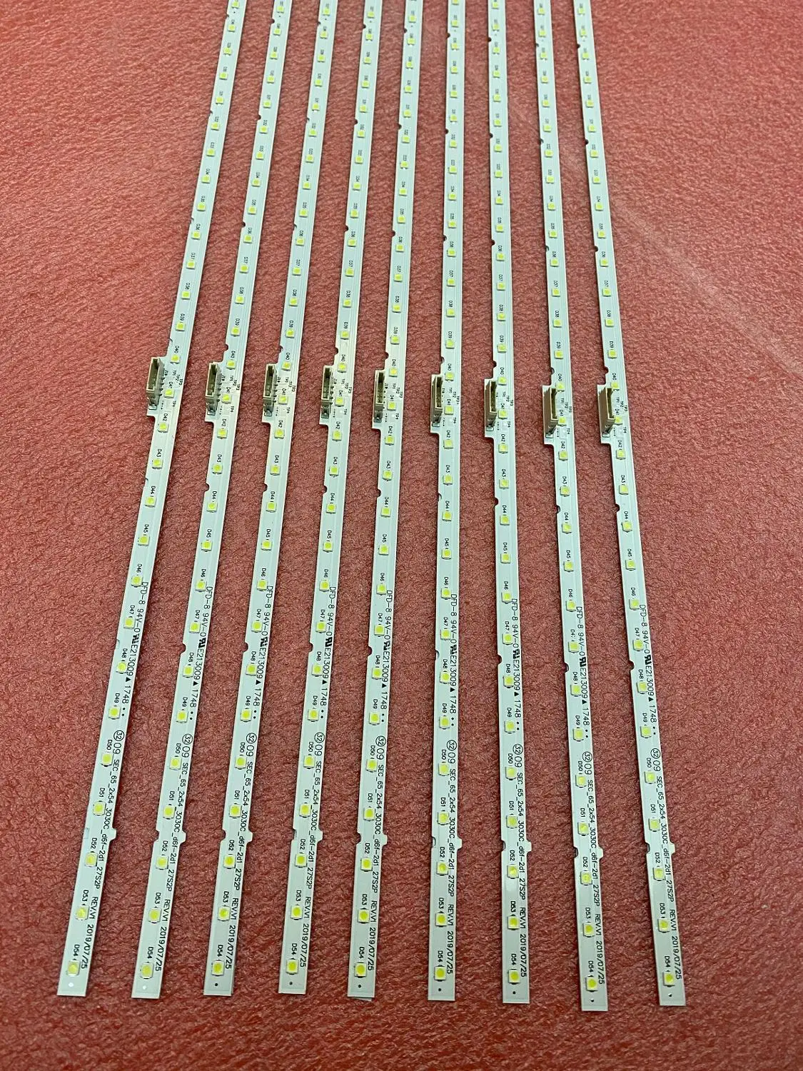 8 шт./лот 5LED или 6LED светодиодная подсветка для 55PUF6092 K550WDC1 A2 4708-K550WD-A2113N01 K55WDC-A1113N01
