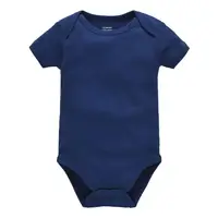 Honeyzone Ropa De Bebe Toddler Clothes Solid Colour Baby Body Suits Short Sleeve Vetement Bebe Garcon Pyjamas Red Newborn Romper 4