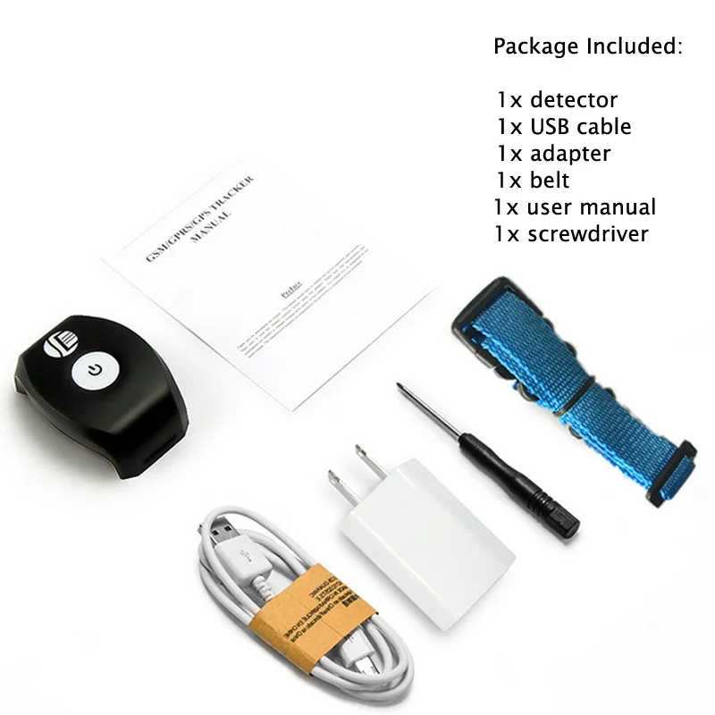 Pet GPS tracking Alarm Key Child Pet Finder Auto Trackers Real-Time GSM/ GPRS/ GPS Tracking Powers Tracking Tool