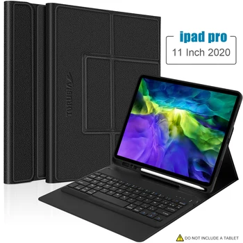 

Keyboard For iPad Pro 11 I 2020 Case French/German Keyboard Tablet Case For iPad Pro 11 Cover with Auto Wake /Sleep Function