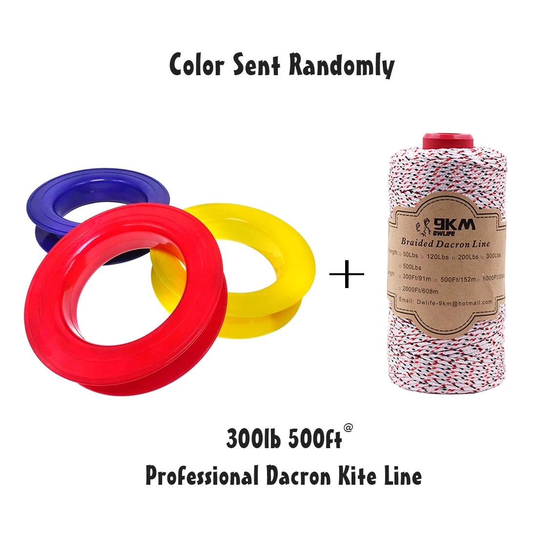  9KM DWLIFE Braided Dacron Kite String 200lb 500ft Polyester  yoyo String Mason Line Thread Heavy Duty Rope Outdoor : Toys & Games