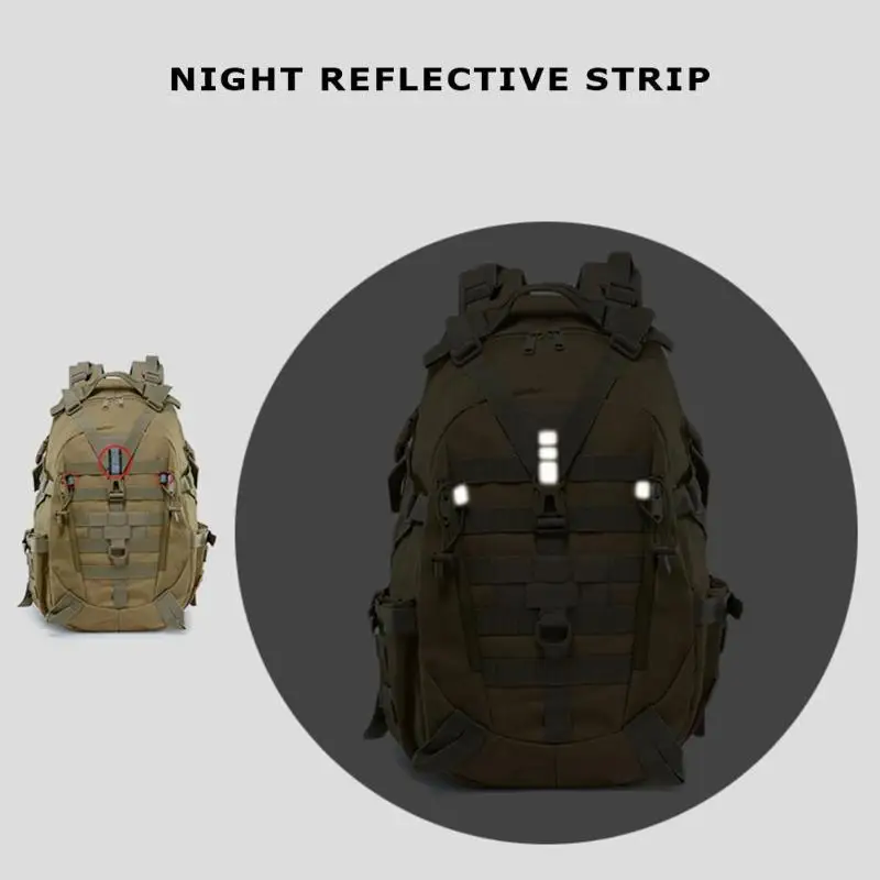 Новейший большой походный рюкзак военные мужские водонепроницаемые дорожные сумки тактический Молл альпинистский рюкзак спортивная ездовая сумка