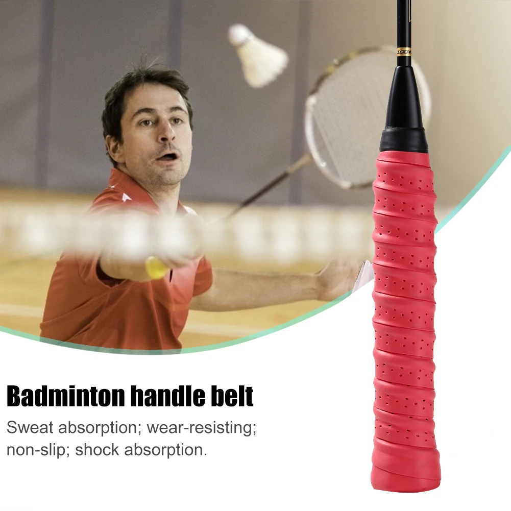 Bande de surgrip coordonnante et respirante pour raquette de badminton,  accessoires de sport - AliExpress