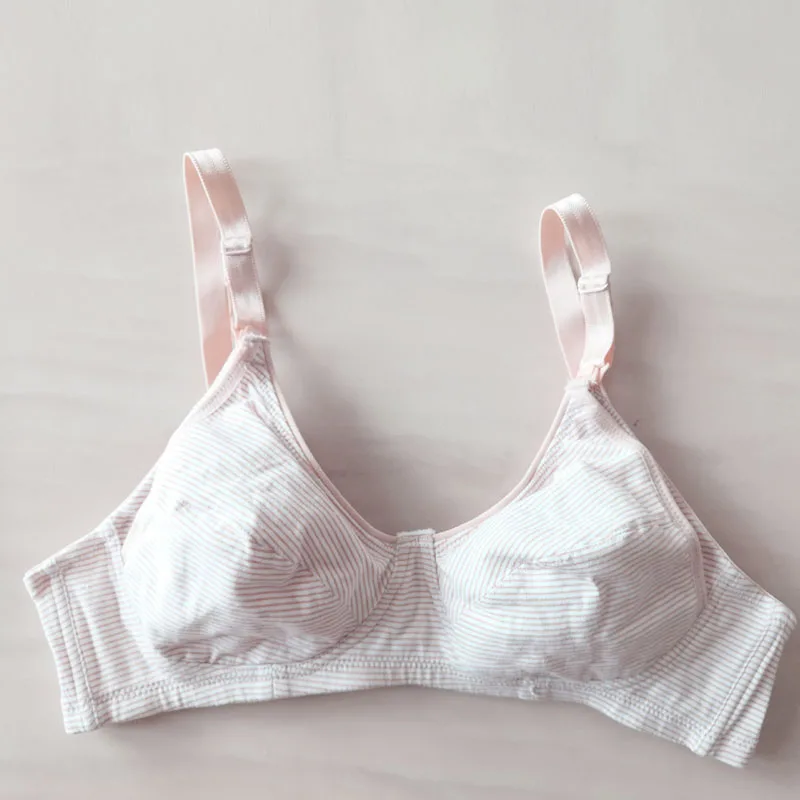 

Cotton Maternity Nursing Bra Breastfeeding Bras For Nursing Mothers Clothing Clothes For Pregnant Women Underwear Front Wirefree