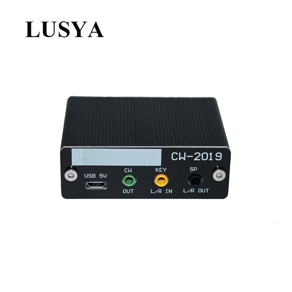 US $48.98 Lusya CW2019 Automatic Key Hand Training CW Interface Box Supports Dual Monitoring Of UV Hand Audio T1223