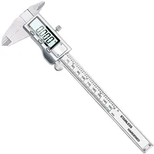 6 Polegada 0 150mm ferramenta de medição de aço inoxidável caliper digital vernier caliper messschieber paquimetro instrumento de medição verni