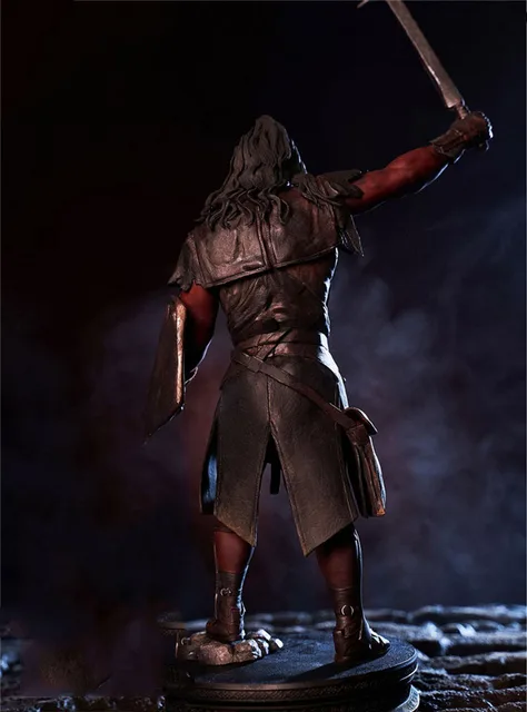 In Stock Collectible Asmus Toys LOTR8IN003 8 inches Full Set Strong Orc Lurtz Action Figure Model for Fans Gifts 4