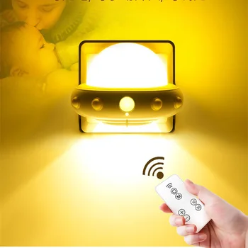 

LED Small Night Induction Lamp Charging Remote Control Indicators Bedside Lamp Bedroom Best Price