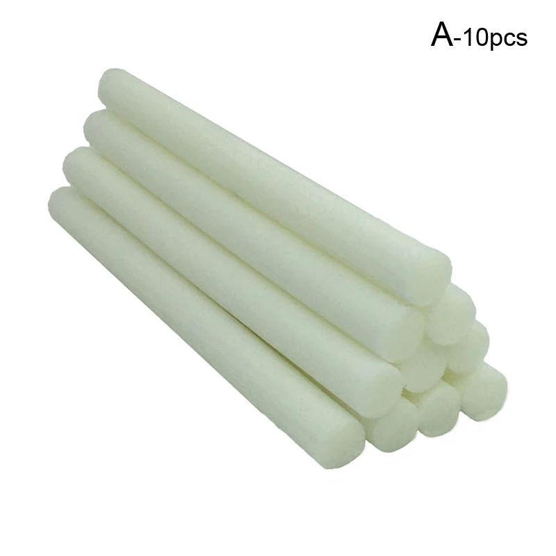 Replace wick A-10pcs Увлажнители воздуха очиститель 3 в 1 банок увлажнитель изменить ночник лампа-диффузор Мини Симпатичный USB может форма тумана Fogger Арома - Цвет: Replace wick A-10pcs